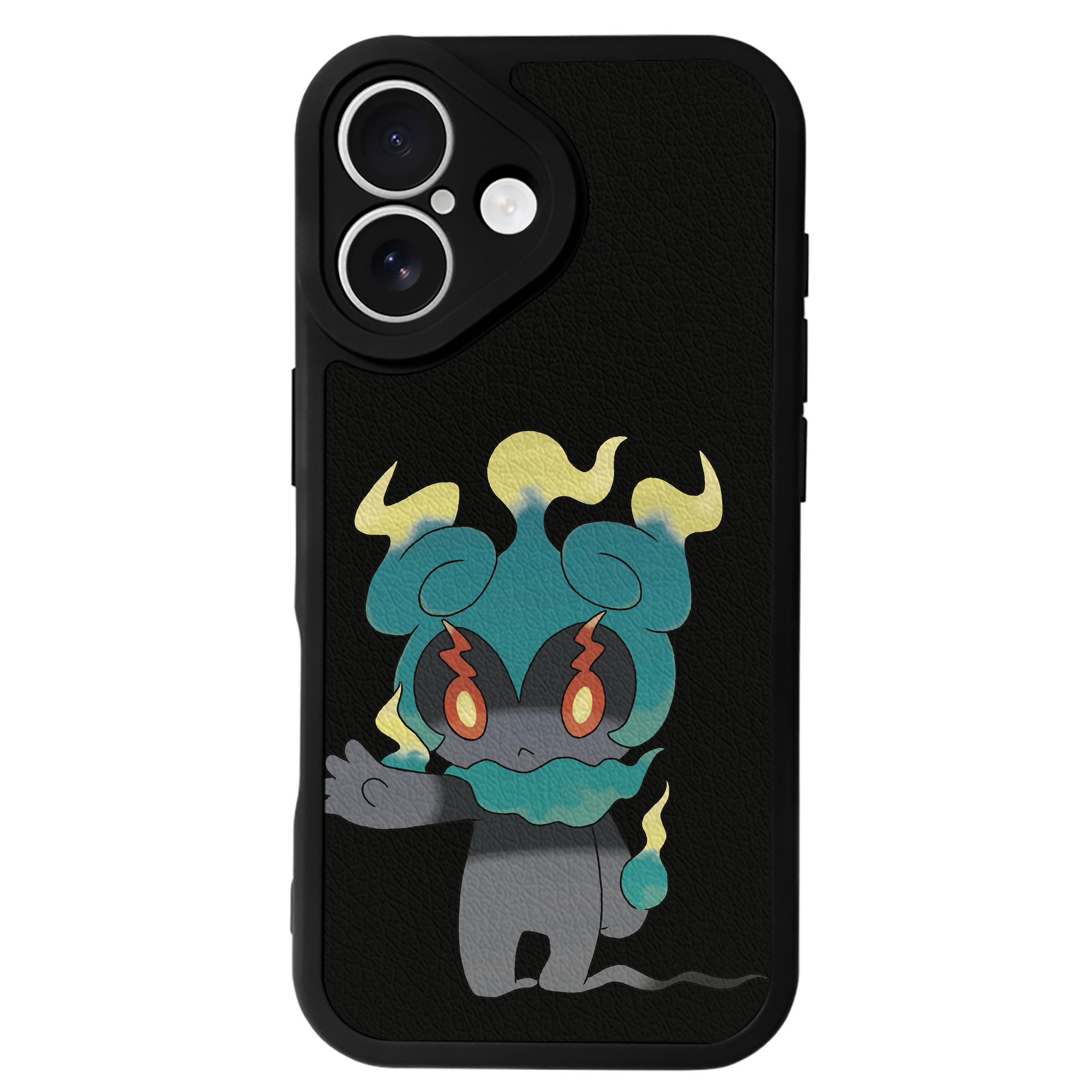 （画像用） ポケットモンスター Pokémon 【iPhone 16シリーズ対応】シリコンスマホケース（レザー調） 材質：シリコン